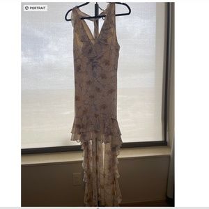 High-Low Elegant Chiffon Dress